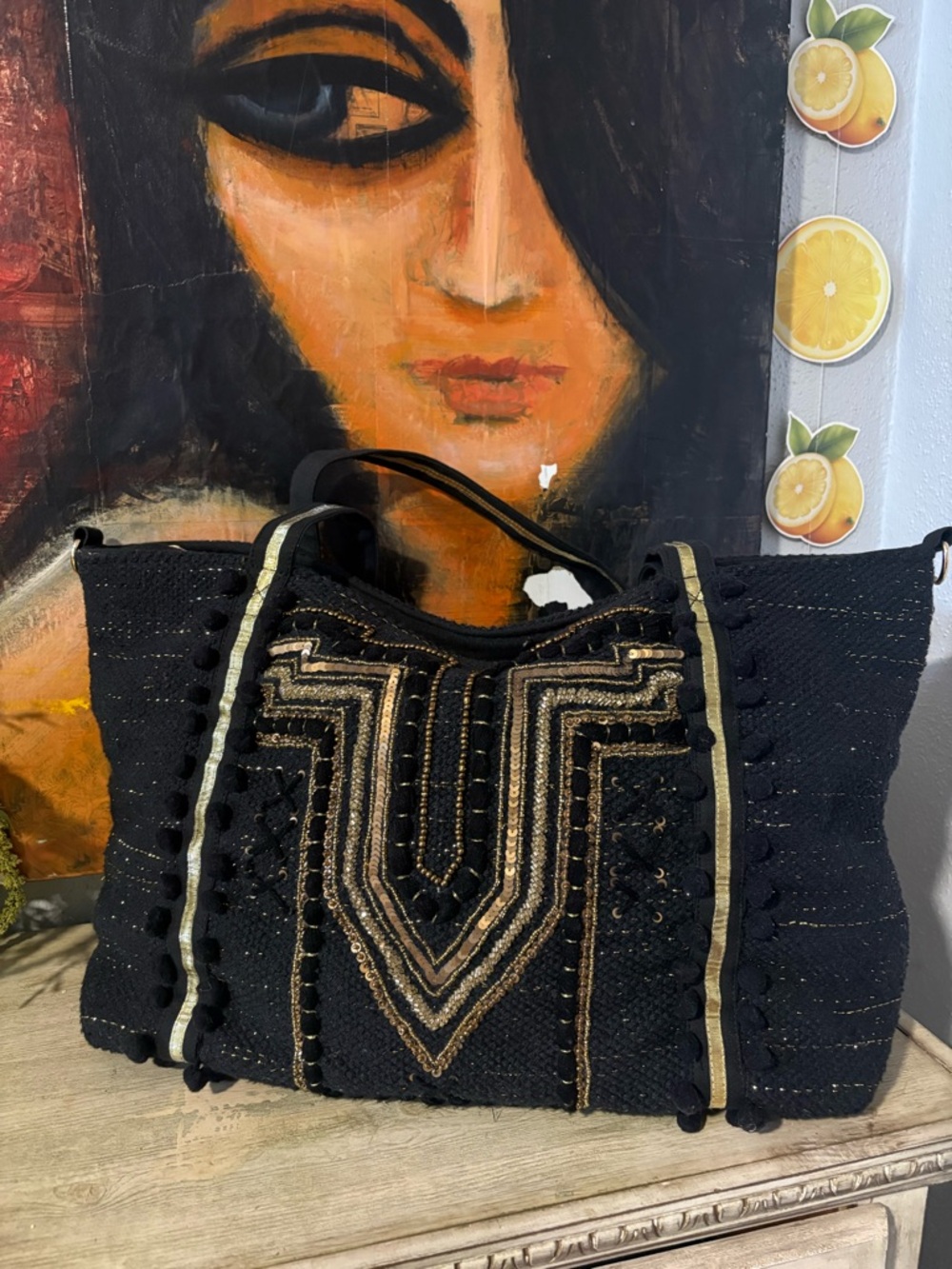 America & Beyond Boho Tote